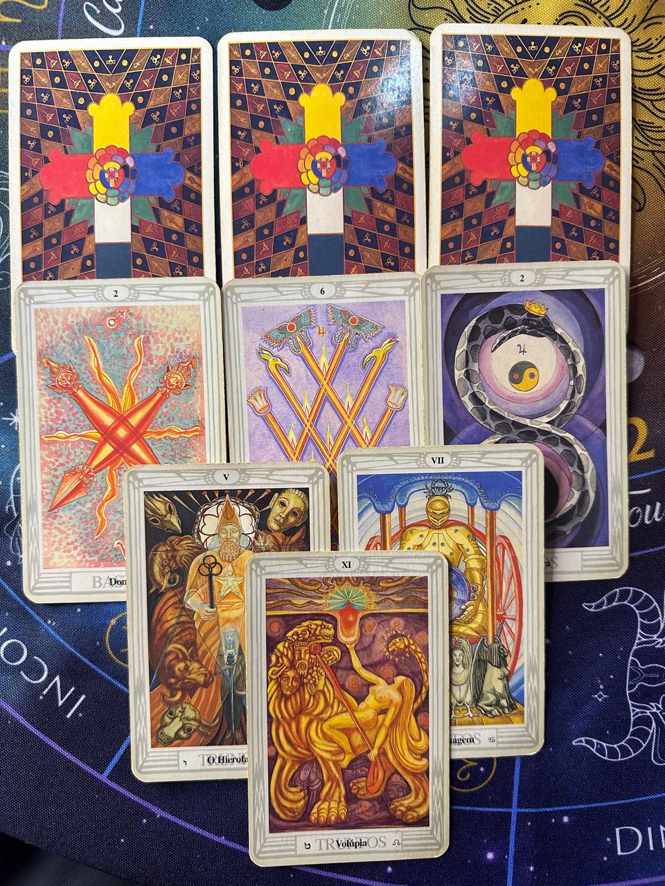 Tarô Sistêmico — leitura de cartas